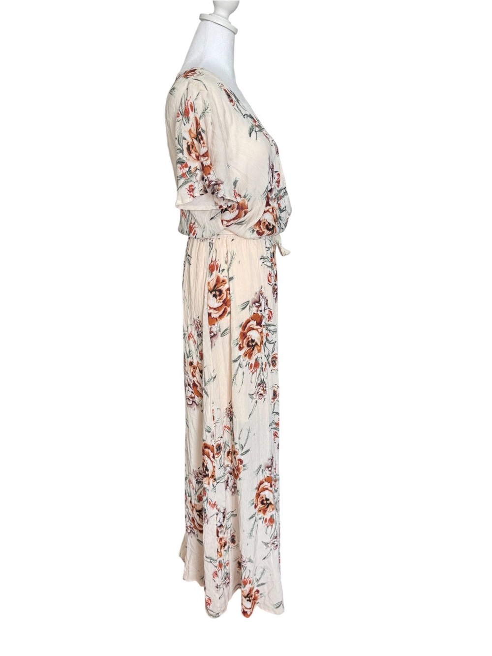 NWT C’Est 1946 Boho Floral Maxi Dress M - Picture 3 of 10